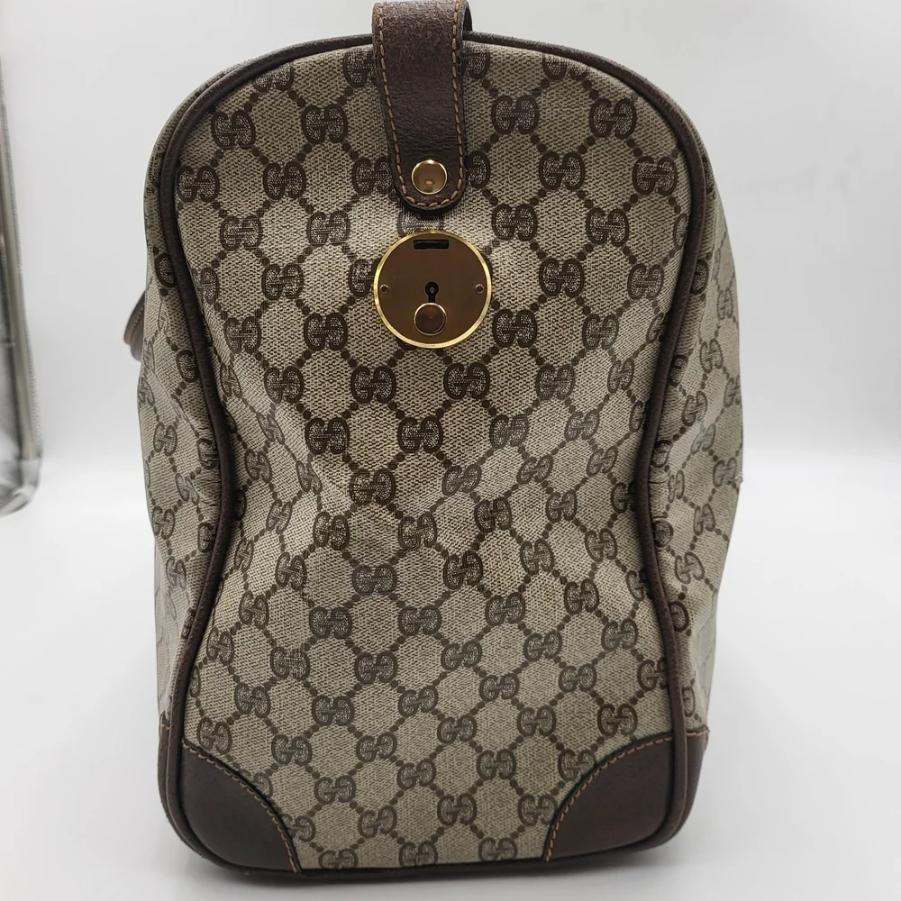 Gucci Sherry Line Boston 50 Travel Bag Weekender..Authentic.. - Picture 4 of 16